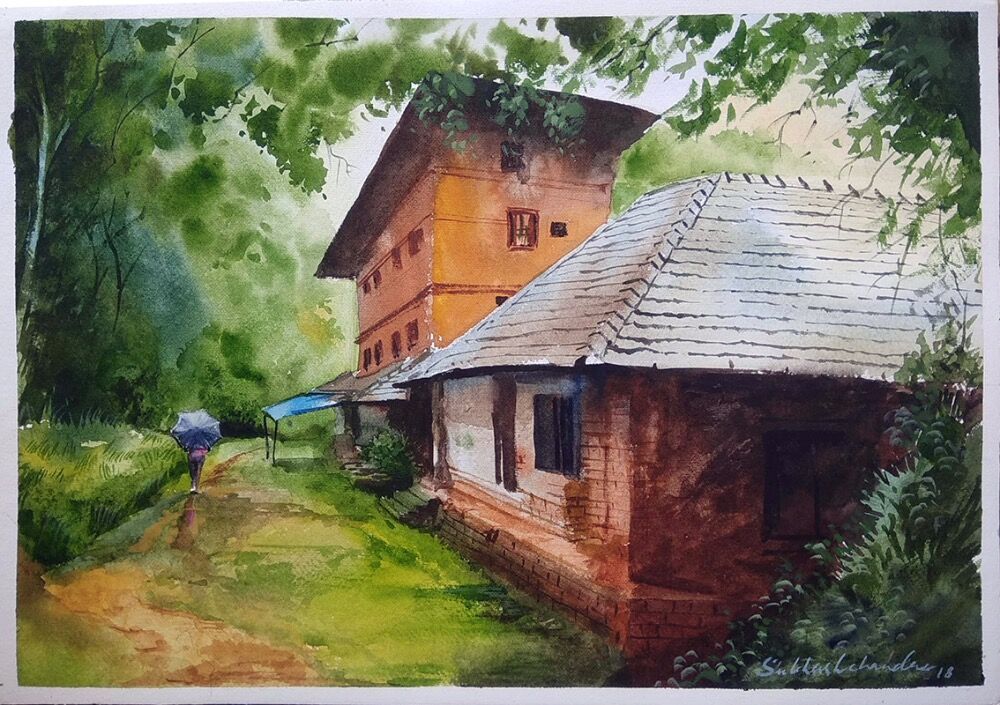 Rural India Painting 2