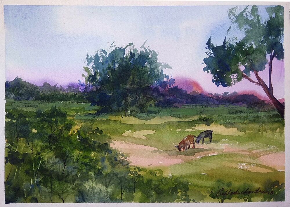 Rural India Painting 3