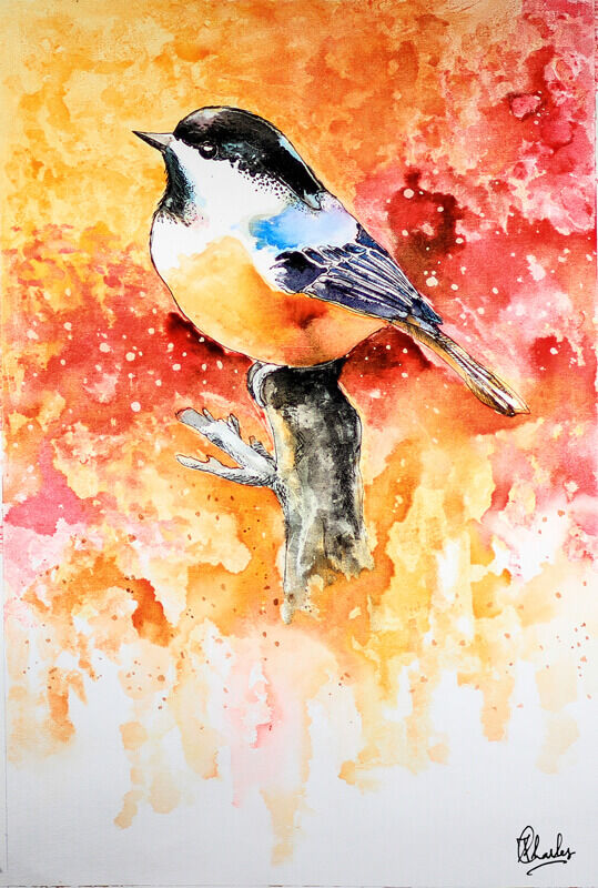 Beautiful Bird Painting