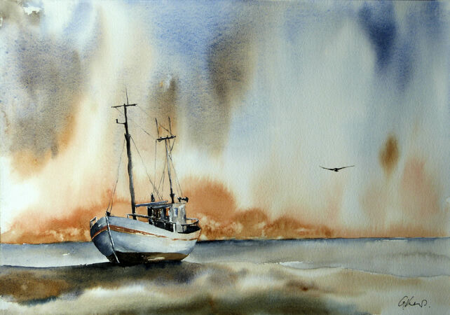 Sailing Ship Painting 1