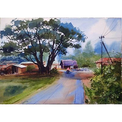 Rural India Painting 1