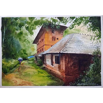 Rural India Painting 2
