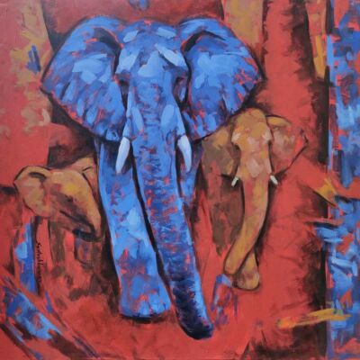 Abstract elephant s 2