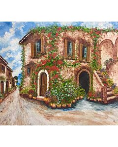 scenery painting,Landscape painting on canvas to decorate your living space